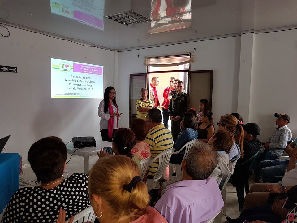 COMPROMISO CON LA EMERGENCIA DEL BARRIO ASOVISA EN SAMAN�.