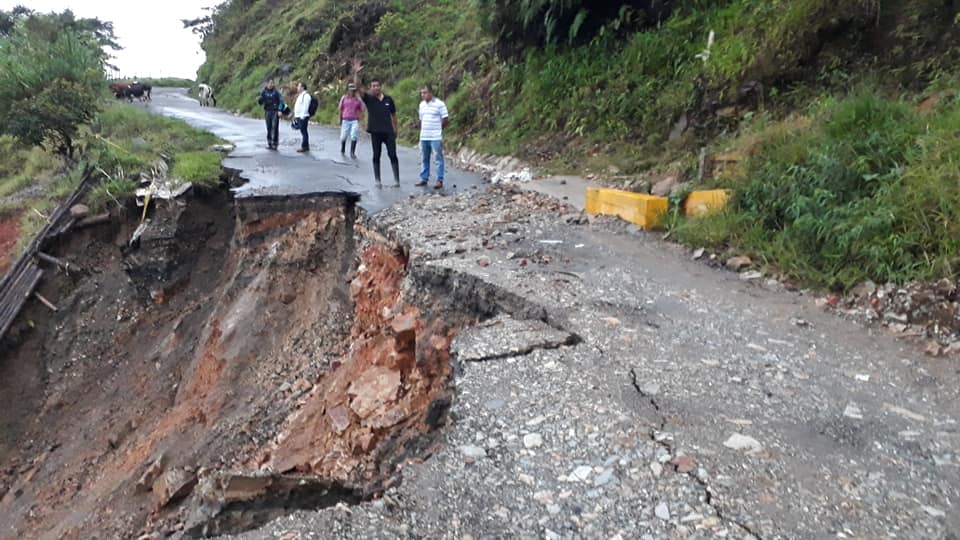 PERDIDA DE LA BANCA CARRETERA SAMAN�