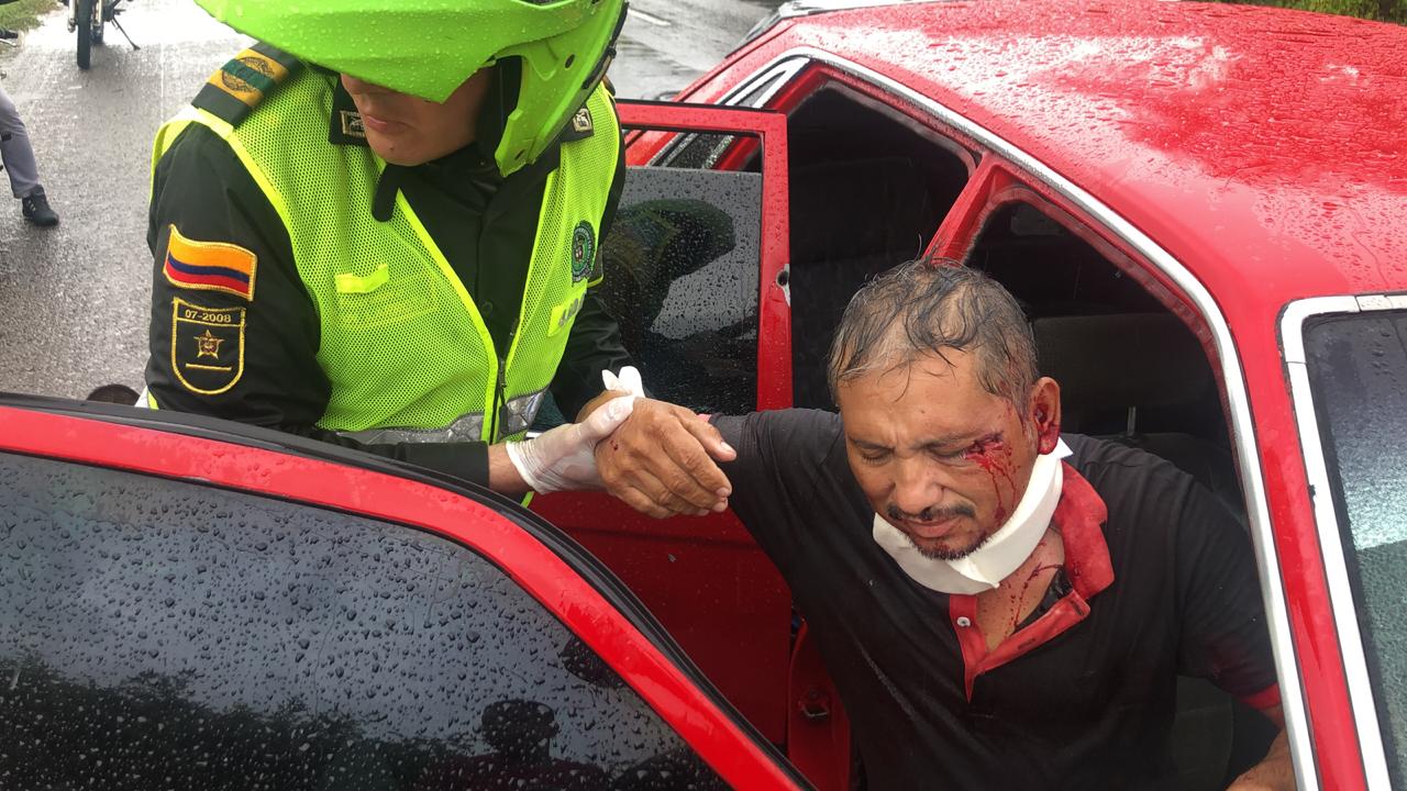 ATAQUE A BALA A VEH�CULO DEJA DOS MUERTOS Y UN HERIDO