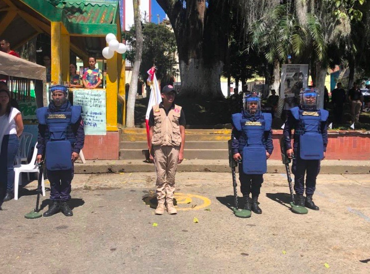 11 MIL MILLONES SE HAN INVERTIDO EN EL DESMINADO HUMANITARIO DE CALDAS