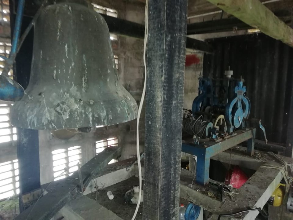 RESTAURACI�N DEL RELOJ DE LA IGLESIA
