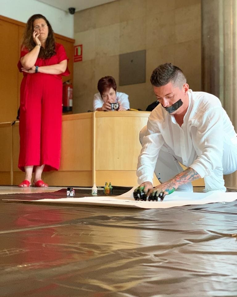 SAMANE�O EN EL CONGRESO INTERNACIONALES POR LA RESISTENCIA Y LA MEMORIA. MADRID ESPA�A 2019