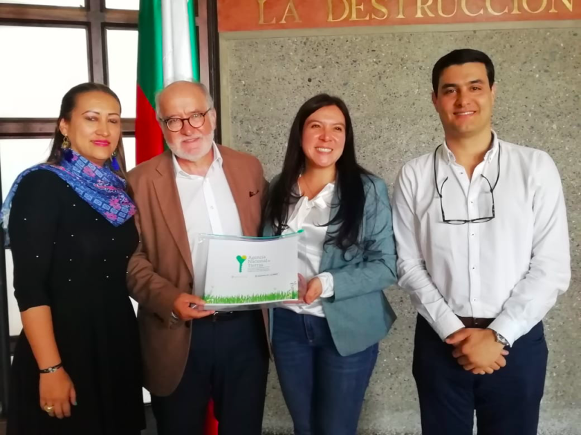AGENCIA NACIONAL DE TIERRAS ENTREG� OCHO PREDIOS BALD�OS EN LA VEREDA EL CONGAL DE SAMAN�