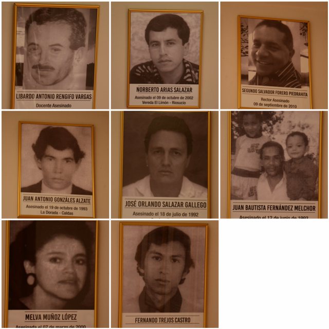MAESTROS ASESINADOS EN CALDAS: �VIVOS EN LA MEMORIA!
