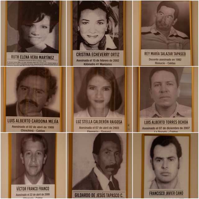 MAESTROS ASESINADOS EN CALDAS: �VIVOS EN LA MEMORIA!