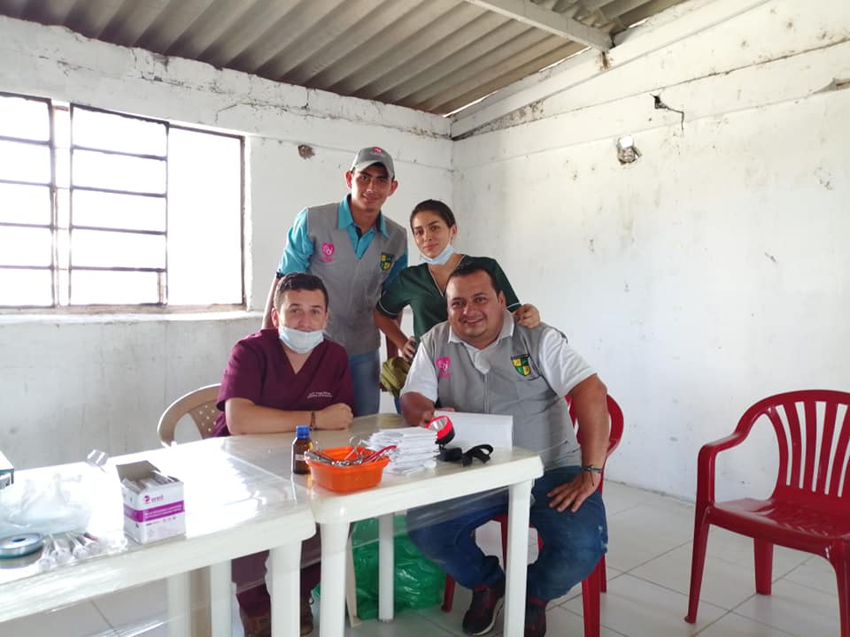 DESPARACITACI�N QUE SE REALIZ� POR LOS CORREGIMIENTOS DE BERL�N, SAN DIEGO Y FLORENCIA