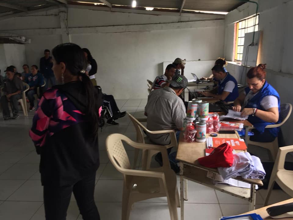 EN EL CORREGIMIENTO DE FLORENCIA, SE REALIZA LA JORNADA INTEGRAL A LAS V�CTIMAS