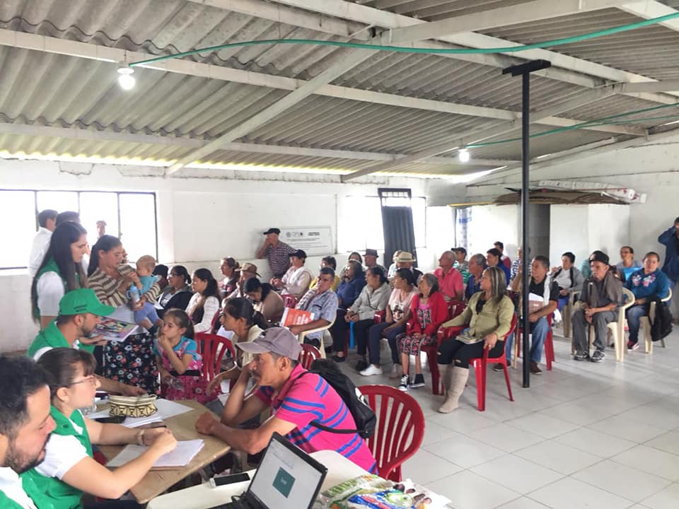EN EL CORREGIMIENTO DE FLORENCIA, SE REALIZA LA JORNADA INTEGRAL A LAS V�CTIMAS