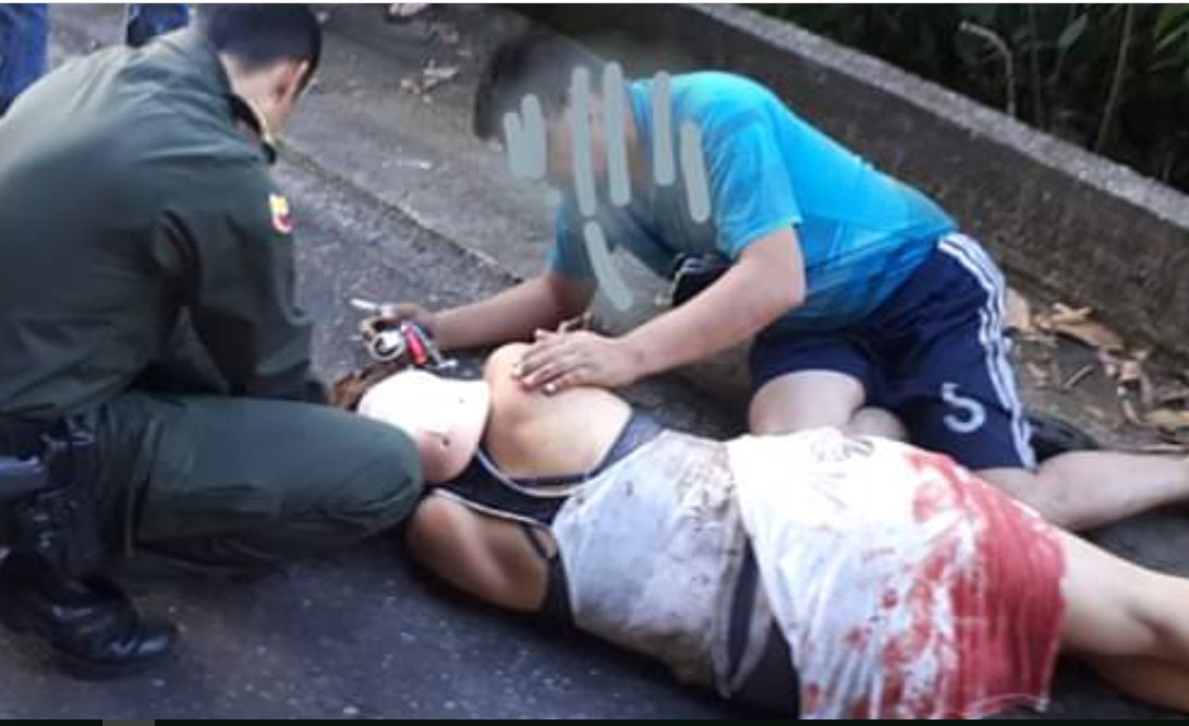 2 ACCIDENTES DE TR�NSITO EN LA V�A VICTORIA - SAMAN� 