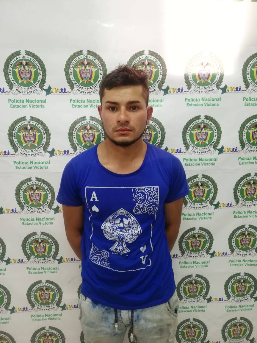 ATRAC� CON ARMA DE FUEGO UNA ESTACI�N DE SERVICIO EN VICTORIA Y LO COGIERON EN MARIQUITA