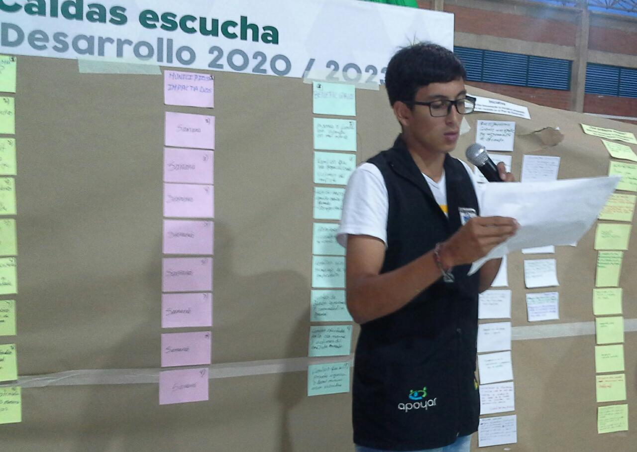 ASOJ�VENES DIO A CONOCER SUS PROPUESTAS A LOS ENTES GUBERNAMENTALES DEL DEPARTAMENTO