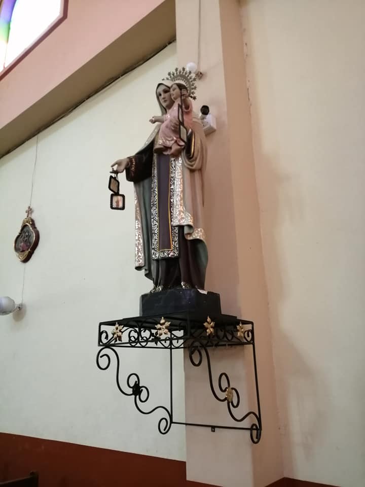 SACAN NUEVAMENTE AL TEMPLO LAS IM�GENES RELIGIOSAS 