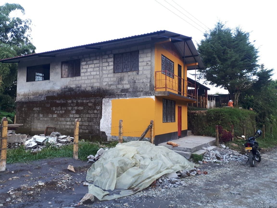 MEJORAMIENTO EN LA VIVIENDA DEL GRANJERO DEL HOGAR JUVENIL CAMPESINO