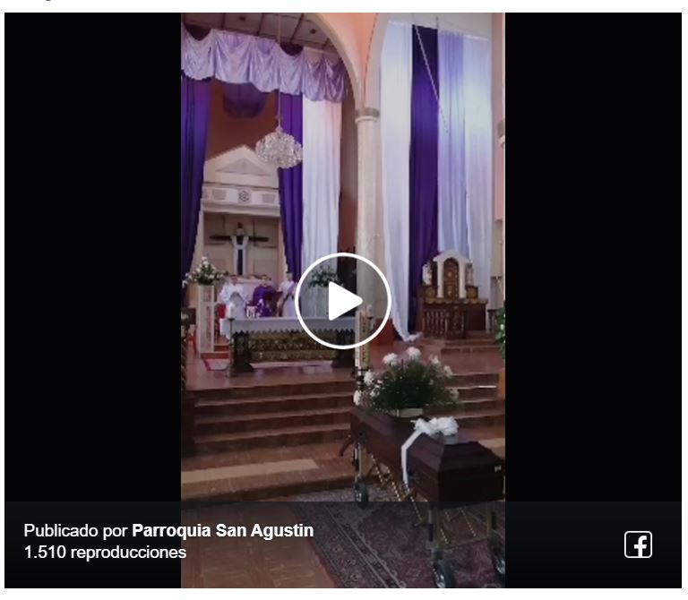 EXEQUIAS DE DON JOS� LEONTE MU�OZ. POR REDES SOCIALES PARA ACOMPA�ARLO VIRTULAMENTE