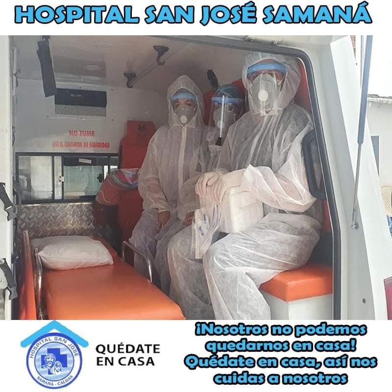 LOS H�ROES DE SAMAN� EN PIE DE LUCHA CONTRA EL CORONAVIRUS