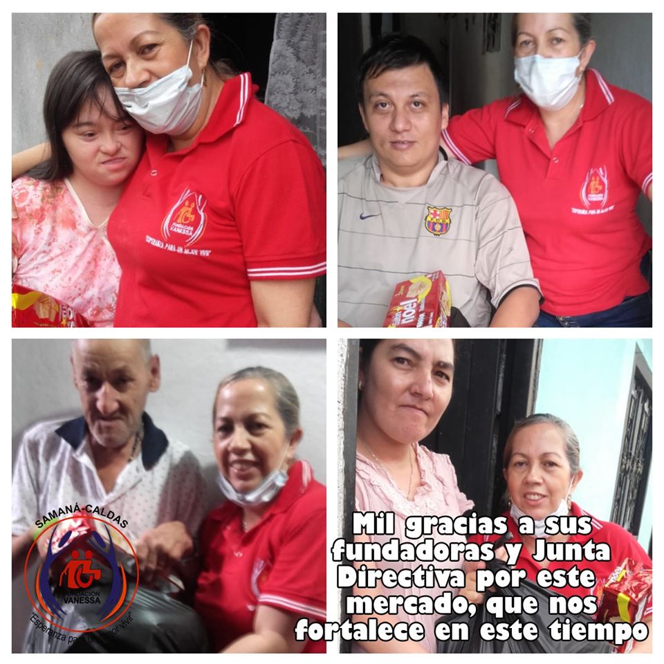 LA FUNDACI�N HIZO ENTREGA DE MERCADOS PARA CERCA DE 110 FAMILIAS