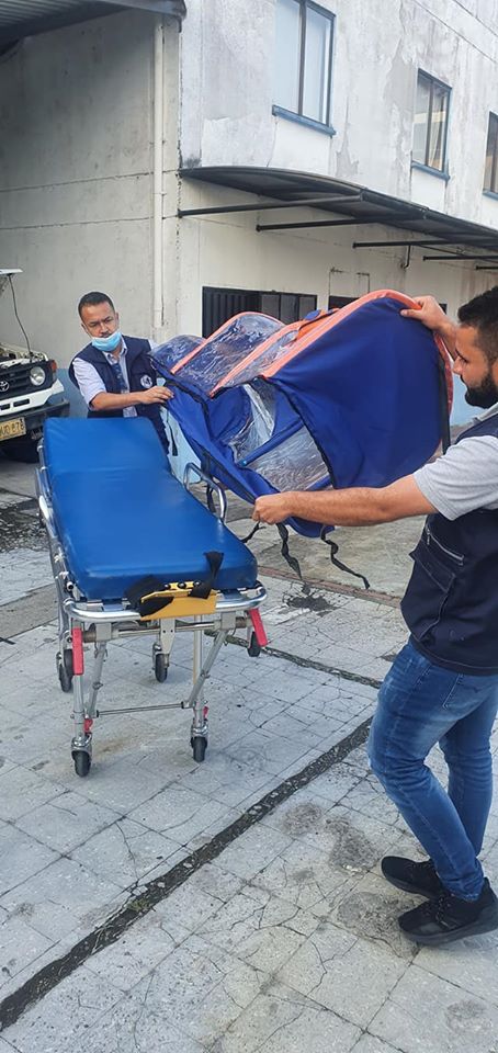 C�PSULAS DE AISLAMIENTO PARA EL TRANSPORTE DE PACIENTES SOSPECHOSOS COVID-19