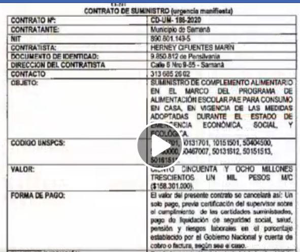 COMUNICADO  OPINI�N PUBLICA, RESPECTO A LA DENUNCIA DEL DIPUTADO CAMILO GAVIRIA GUTI�RREZ