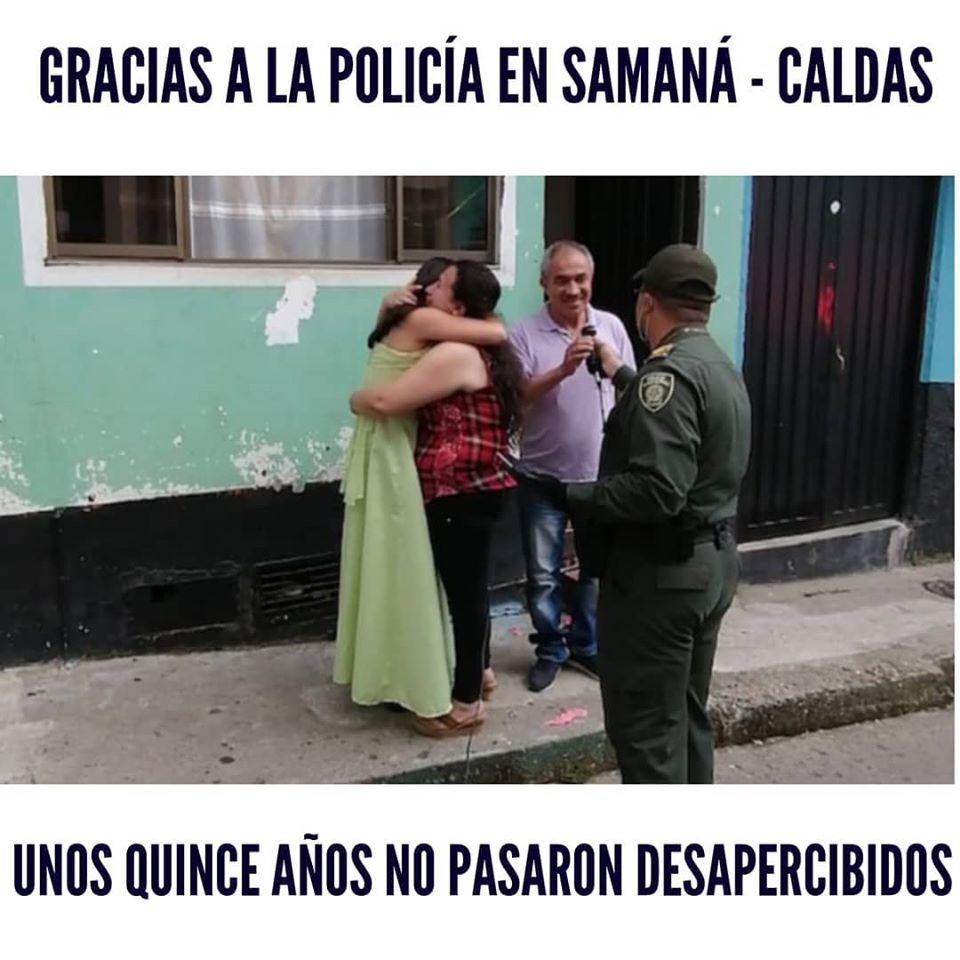 GRACIAS A LA POLIC�A EN SAMAN� UNOS 15 A�OS NO PASARON DESAPERCIBIDOS