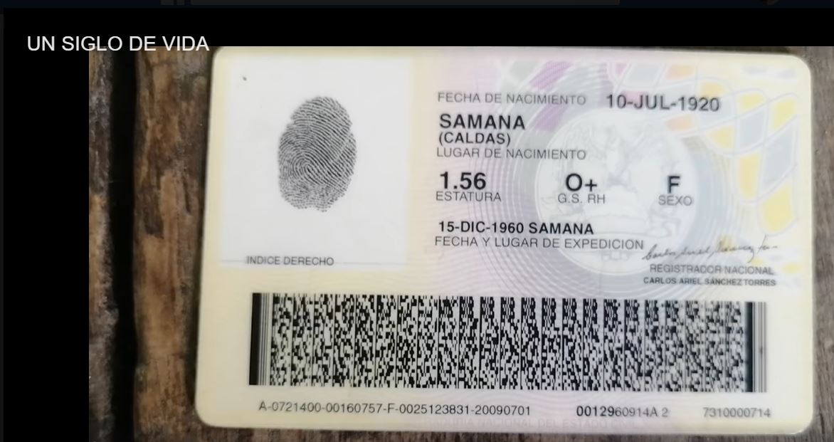 MAR�A LUISA GALLEGO VIUDA DE QUINTERO PR�XIMA A CUMPLIR 100 A�OS