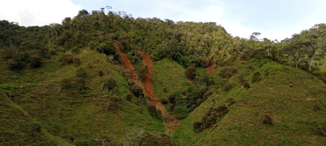 MONITOREO EN EL SECTOR DE LA VEREDA LA SOMBRA Y LA ESMERALDA