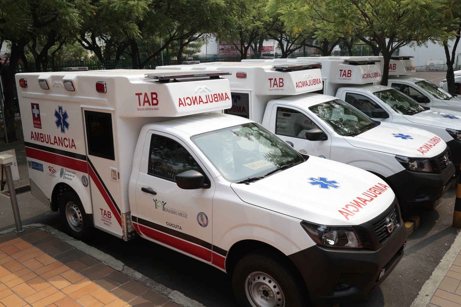 CUATRO NUEVAS AMBULANCIAS SER�N ENTREGADAS EN SAMAN�
