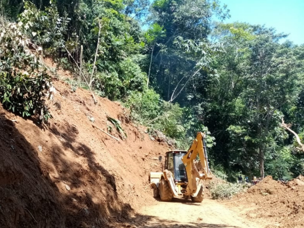 V�AS DE SAMAN� LAS M�S AFECTADAS POR EL INVIERNO EN CALDAS
