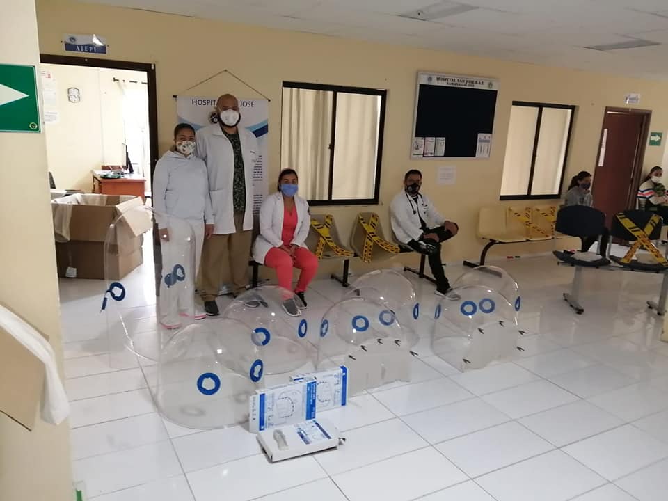 AGRADECIMIENTO FUNDACI�N PEQUE�O CORAZ�N POR LA DONACI�N DE 7 IGL�S 