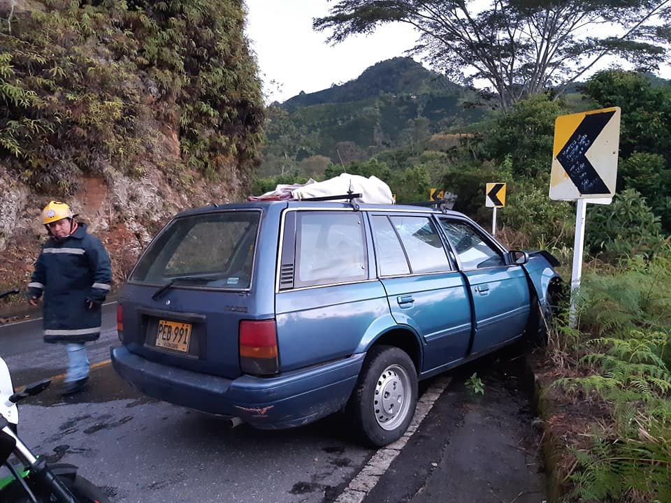 ACCIDENTE DE TR�NSITO SECTOR EL MANG�N MARQUETALIA