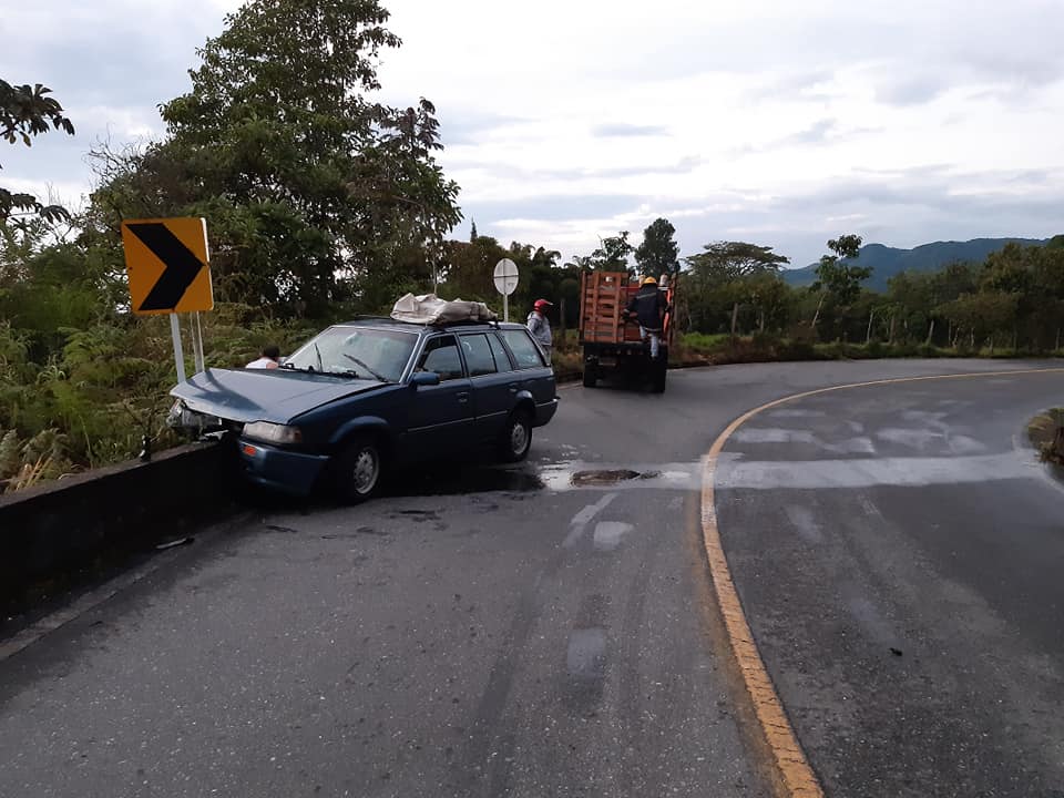 ACCIDENTE DE TR�NSITO SECTOR EL MANG�N MARQUETALIA