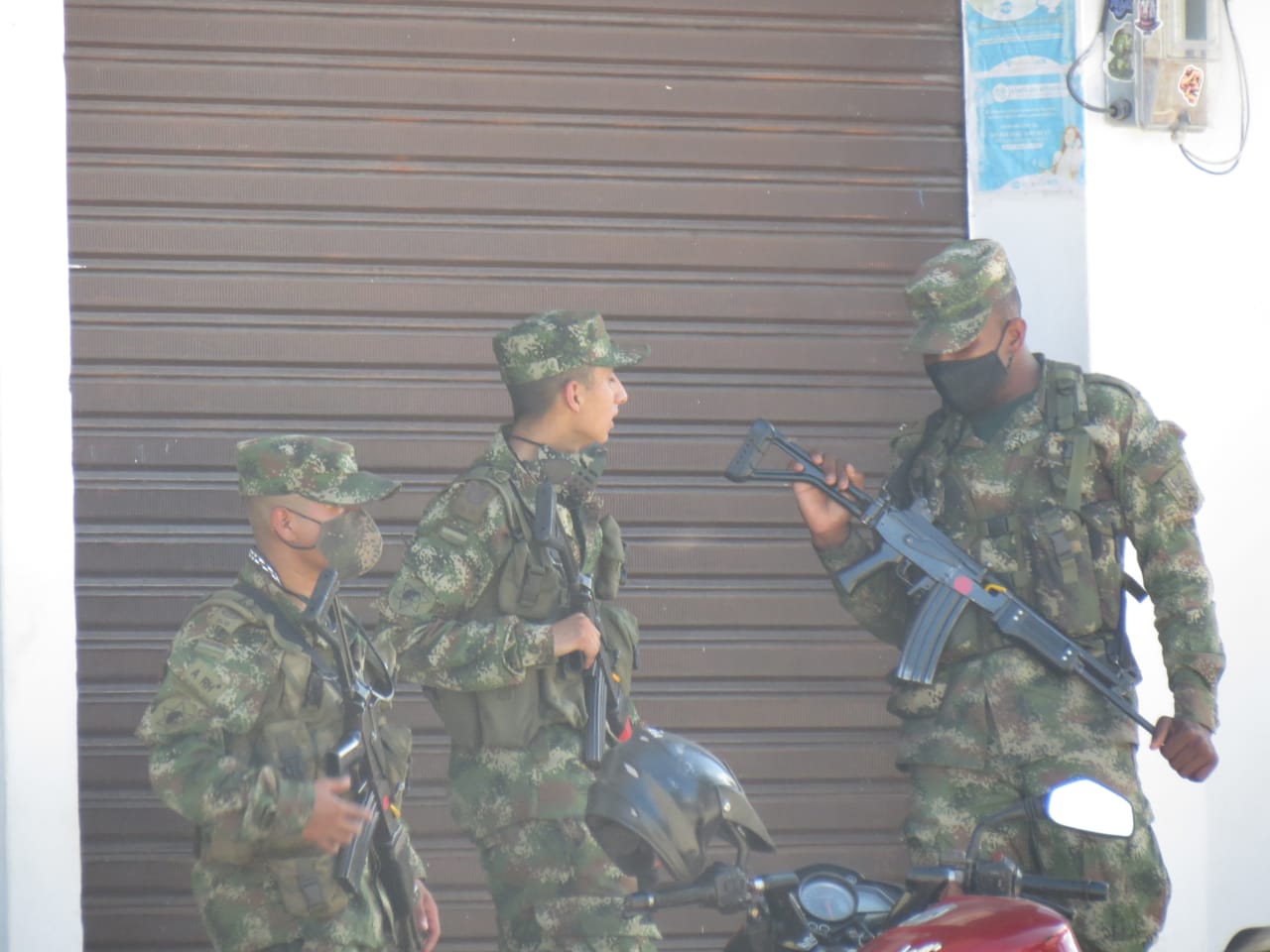 SAMAN� AGRADECE AL EJERCITO NACIONAL POR LA SEGURIDAD
