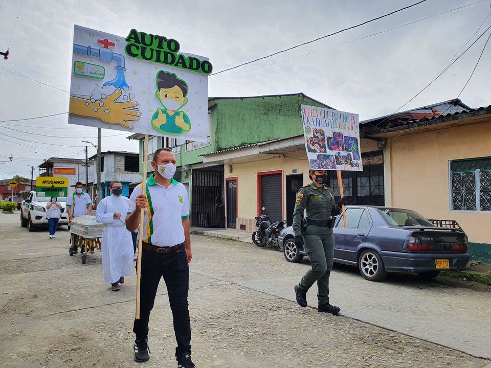 ACTIVIDAD EDUCATIVA DE SENSIBILIZACI�N SOBRE EL COVID 19