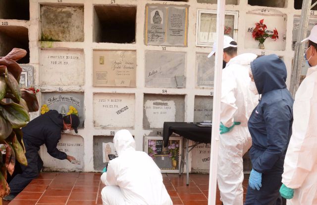 RECUPERARON RESTOS DE 26 DESAPARECIDOS EN EXHUMACIONES QUE SE REALIZARON EN SAMAN�