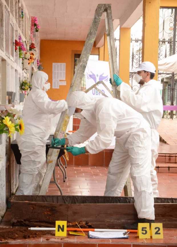 RECUPERARON RESTOS DE 26 DESAPARECIDOS EN EXHUMACIONES QUE SE REALIZARON EN SAMAN�