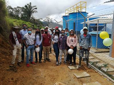 300 HABITANTES DE EL CONGAL, CONTAR�N CON AGUA POTABLE EN SUS HOGARES