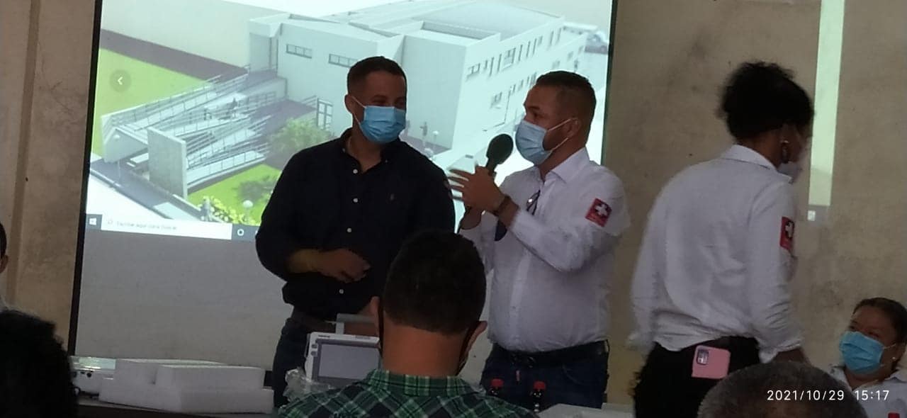 SE SOCIALIZ� CON LA COMUNIDAD DE SAN DIEGO LA CONSTRUCCI�N DEL NUEVO HOSPITAL