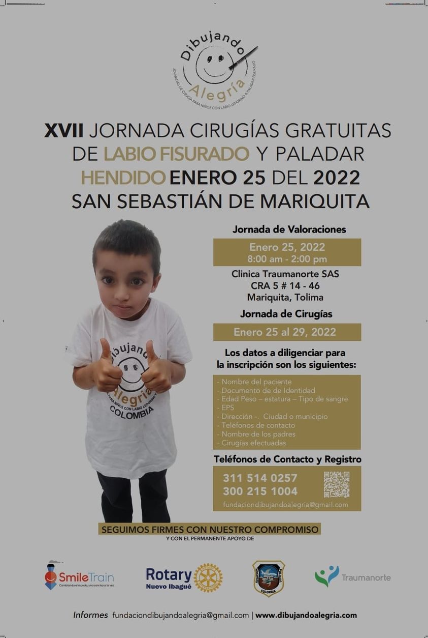 ADOLESCENTES CON LABIO FISURADO Y/O PALADAR HENDIDO PODR�N SER INTERVENIDOS QUIR�RGICAMENTE