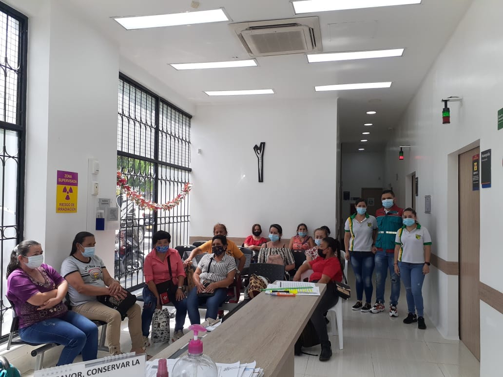 JORNADAS DE MAMOGRAF�AS A VARIAS DE NUESTRAS USUARIAS DE LA EPS ASMETSALU