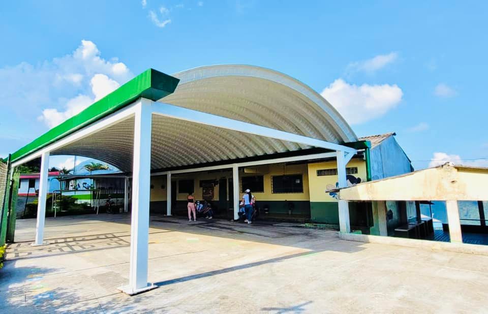  NUEVA CUBIERTA DE LA INSTITUCI�N EDUCATIVA EL SILENCIO