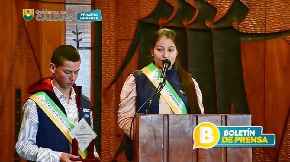 PRESIDENTA DEL CONSEJO DEPARTAMENTAL DE JUVENTUDES DE CALDAS