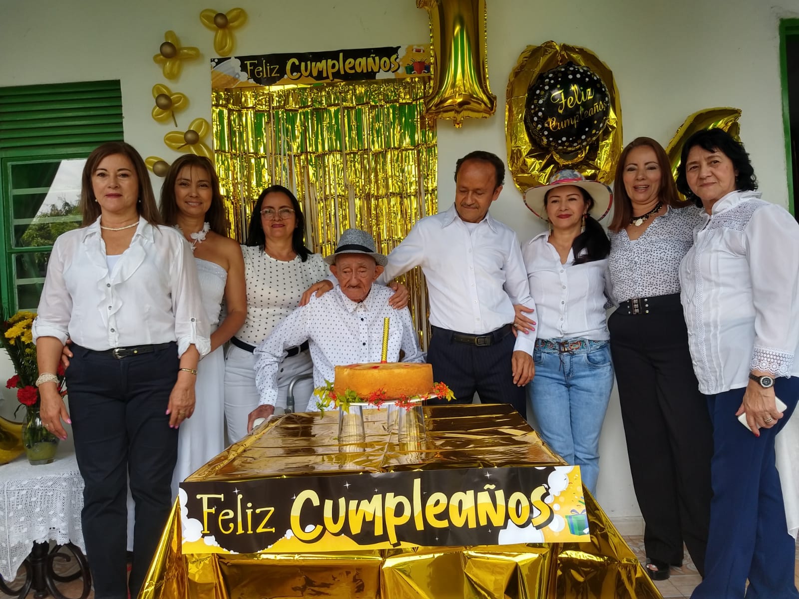 REYNALDO CLAVIJO MURILLO CUMPLE 104 A�OS