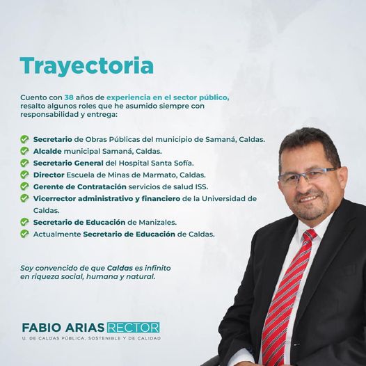 PROPUESTAS FRENTE A LAS ELECCIONES DE RECTOR�A DE LA UNIVERSIDAD DE CALDAS. 