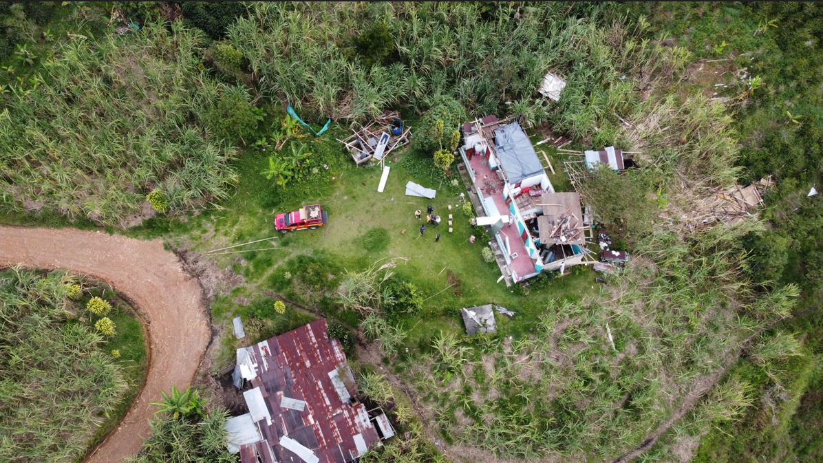 AYUDA A 4 FAMILIAS DAMNIFICADAS DE LA VEREDA EL CONSUELO 