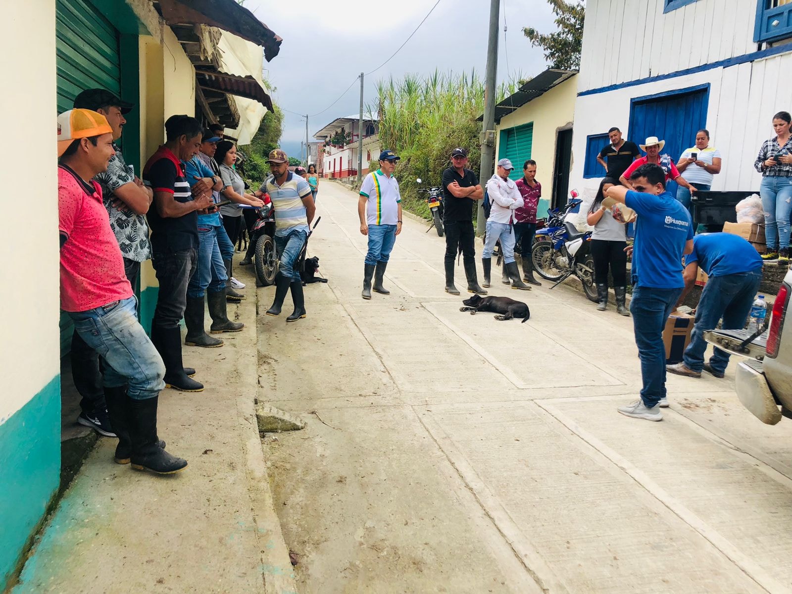 CORREGIMIENTO DE ENCIMADAS BENEFICIARIOS DEL PROYECTO ALIANZAS PRODUCTIVAS