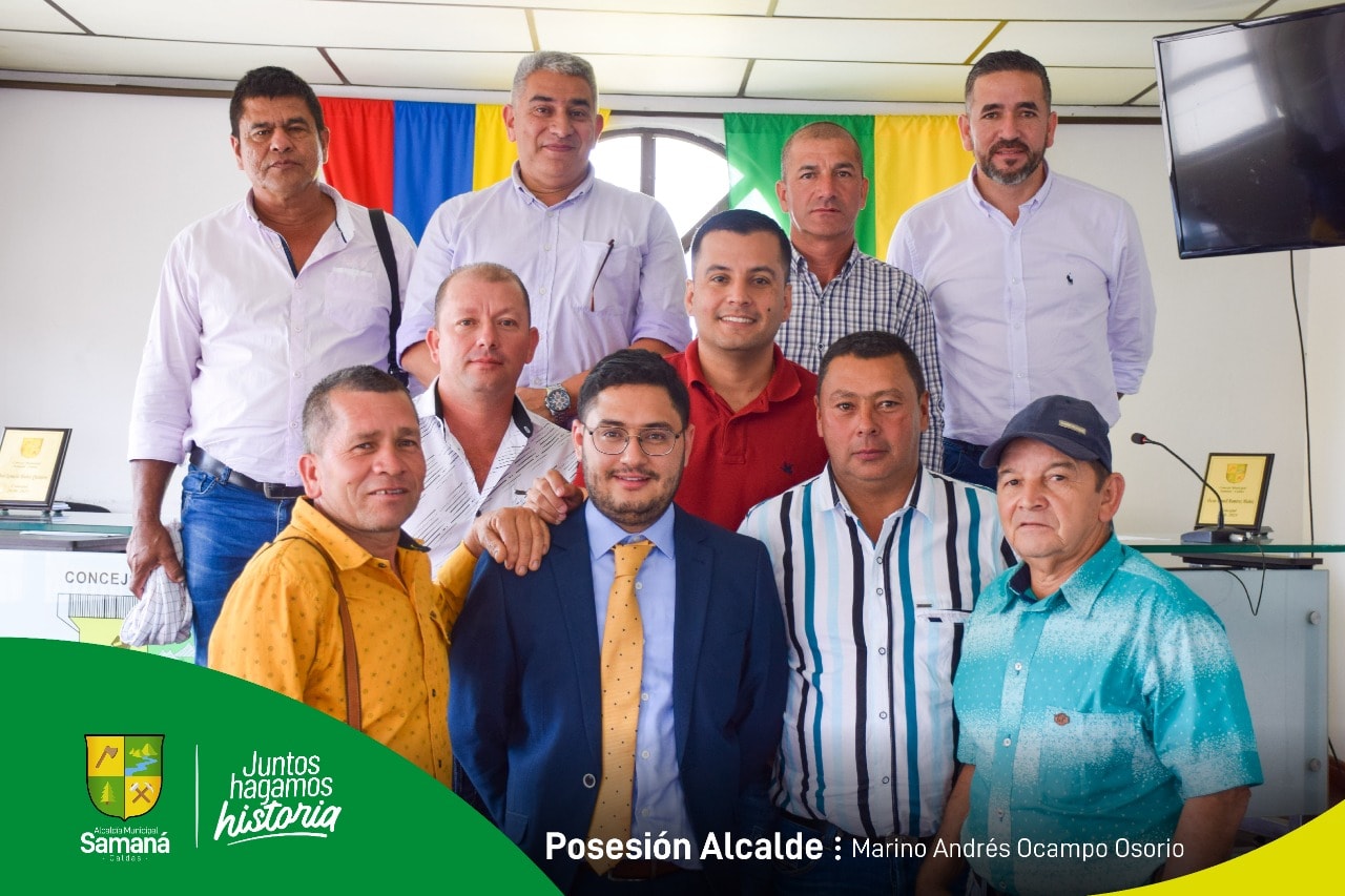 NUEVO ALCALDE DE SAMAN� Dr. MARINO ANDRES OCAMPO OSORIO