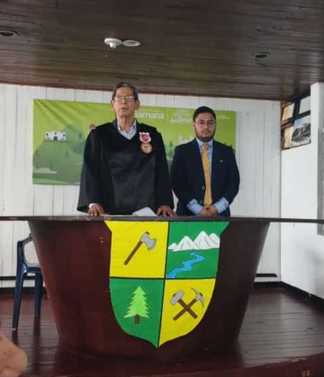 NUEVO ALCALDE DE SAMAN� Dr. MARINO ANDRES OCAMPO OSORIO