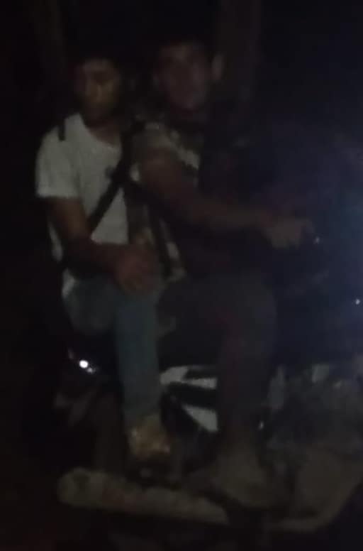POLIC�A RECUPERA MOTO ROBADA EN LA V�A MARIQUITA - VICTORIA