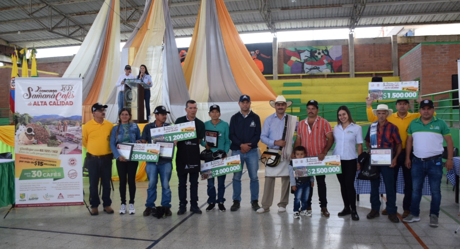 CLAUSURA Y PREMIACI�N DEL 2DO CONCURSO DE CAF�S DE ALTA CALIDAD DE SAMAN�
