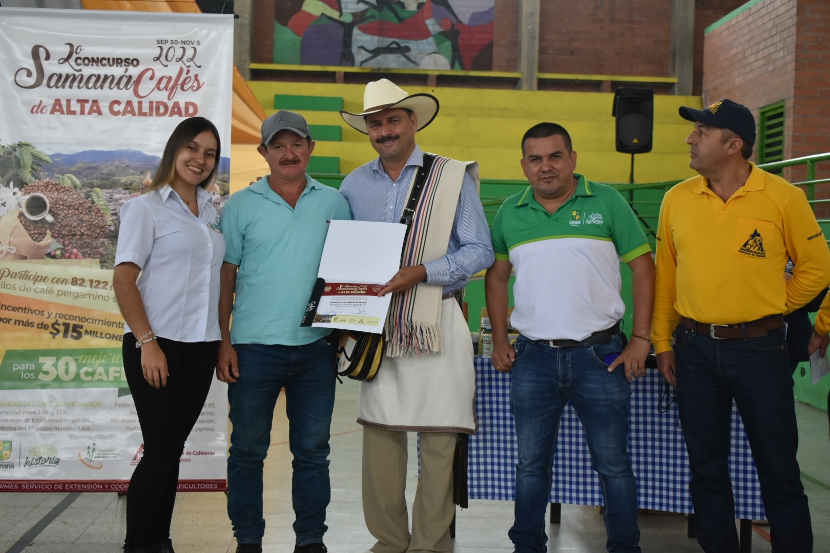 CLAUSURA Y PREMIACI�N DEL 2DO CONCURSO DE CAF�S DE ALTA CALIDAD DE SAMAN�
