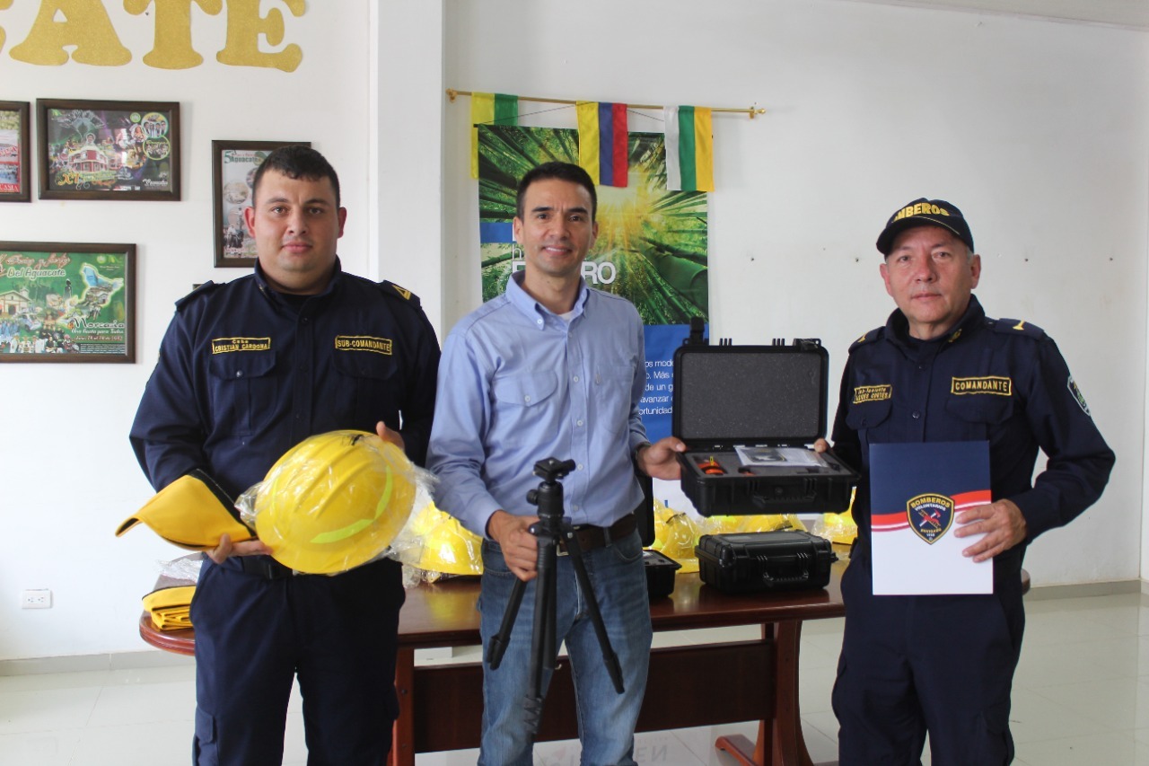 DONACI�N DE IMPLEMENTOS PARA LA ATENCI�N DE INCENDIOS FORESTALES POR PARTE DE ISAGEN